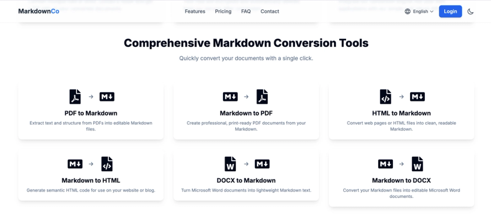 Markdown Conveter Pro