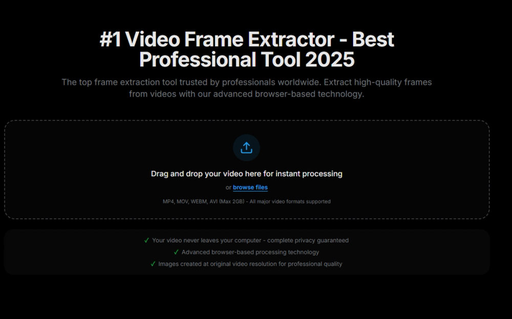 image of Video Frame Extractor