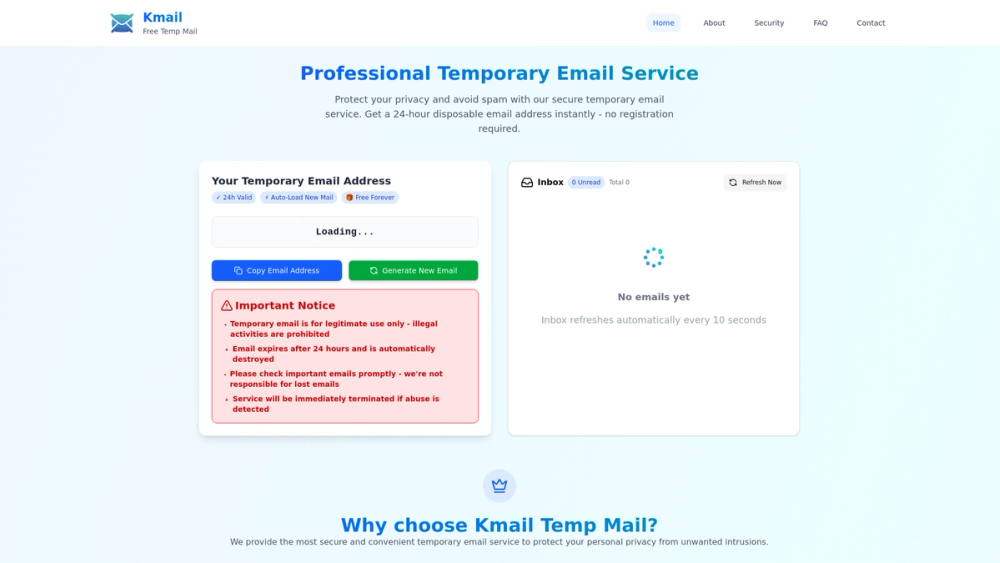Kmail screenshot