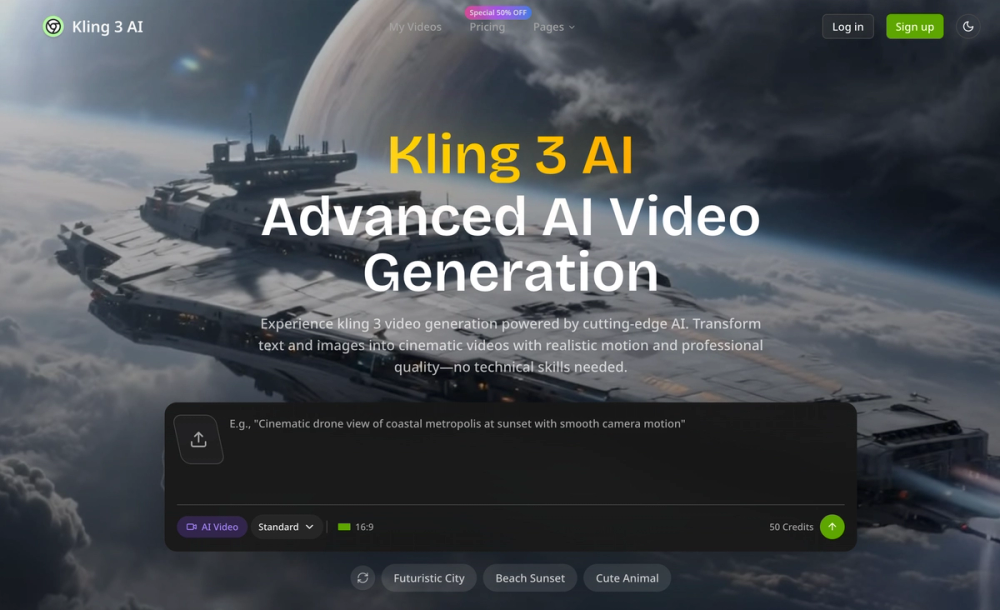 image of Kling 3 AI