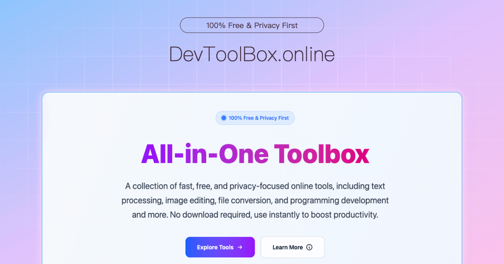 image of DevToolBox