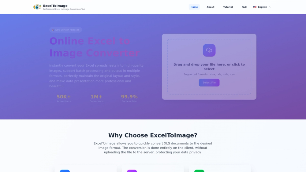 ExcelToImage screenshot