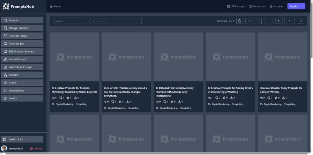 image of PromptsHub