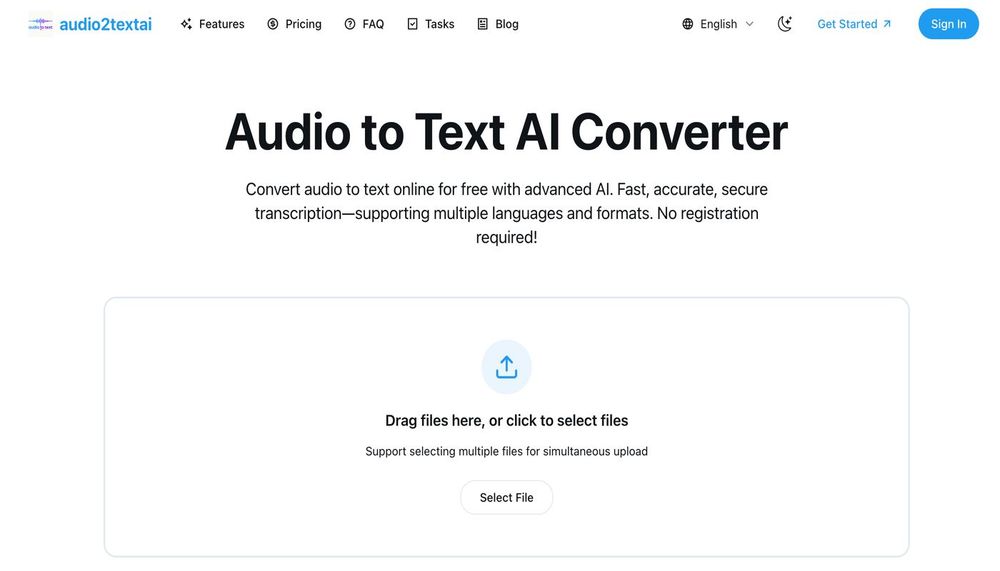 image of Audio2Text AI
