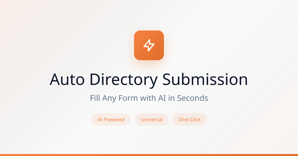 image of Auto Directory Submission