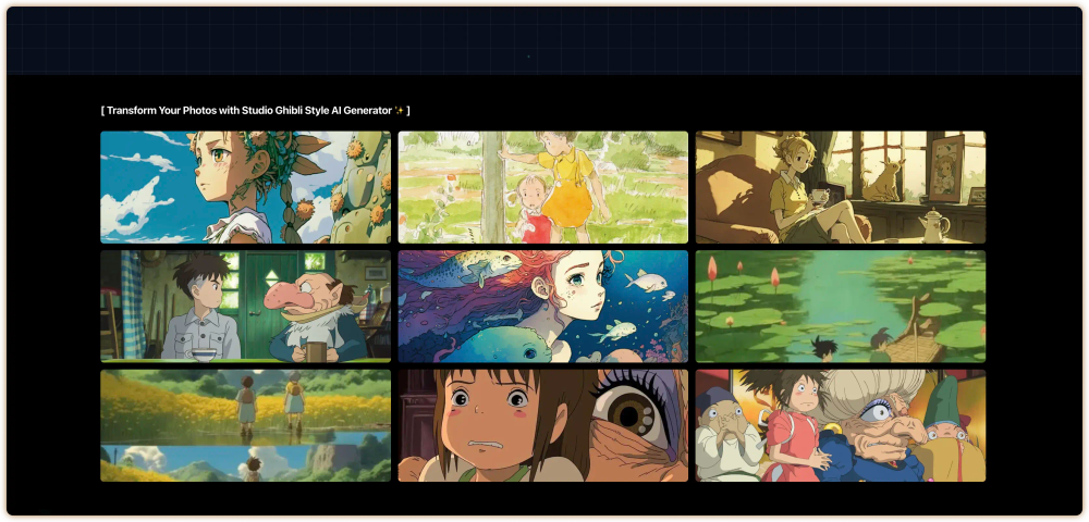 image of Ghibli AI