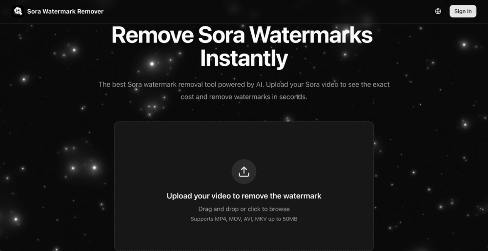 image of Sora Watermark Remover image of Sora Watermark Remover