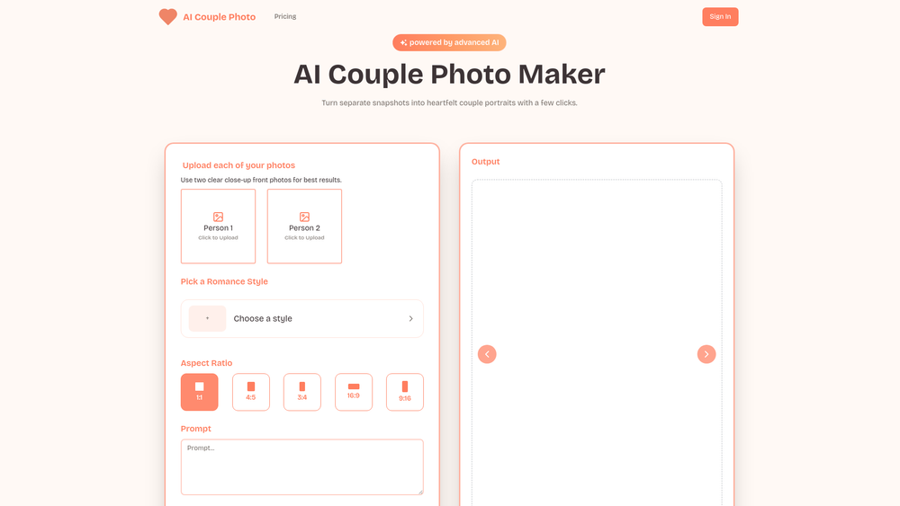AI Couple Photo