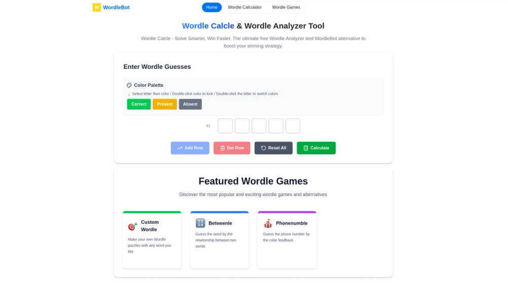 WordleBot Free screenshot