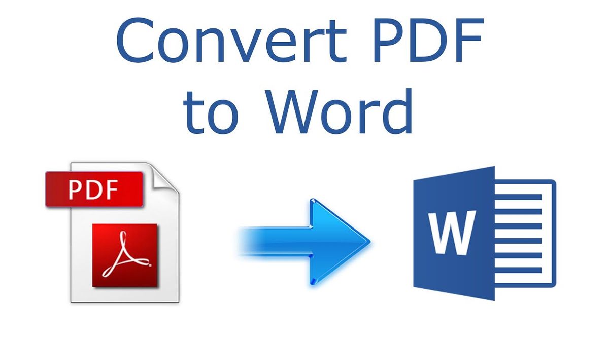 How to convert PDF to Word