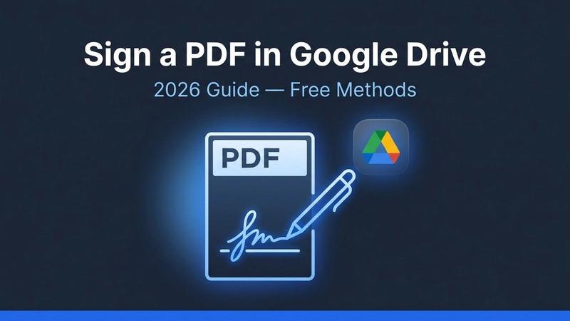 sign a pdf