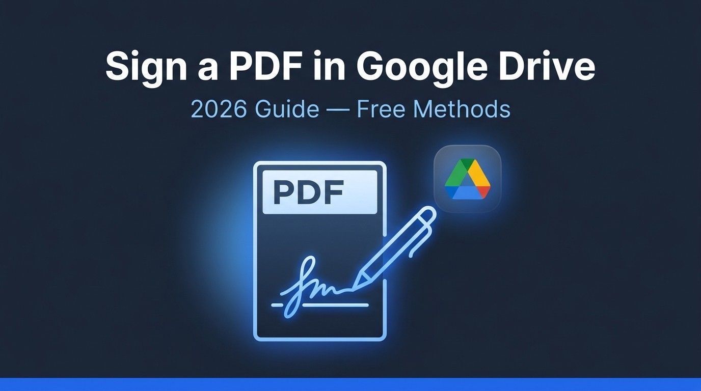 sign a pdf