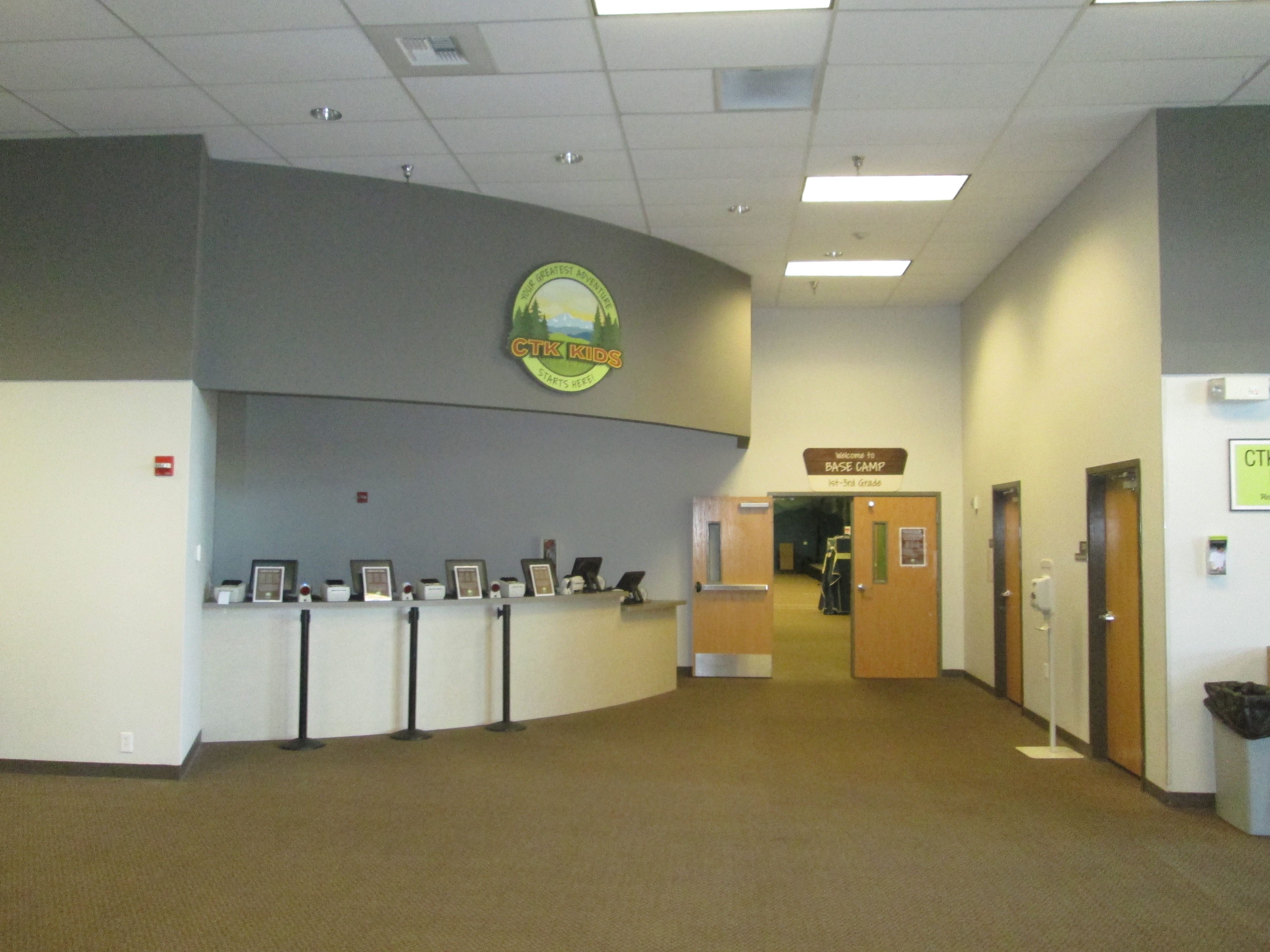 CtK Commons, Worship, Education, and Administrative spaces.