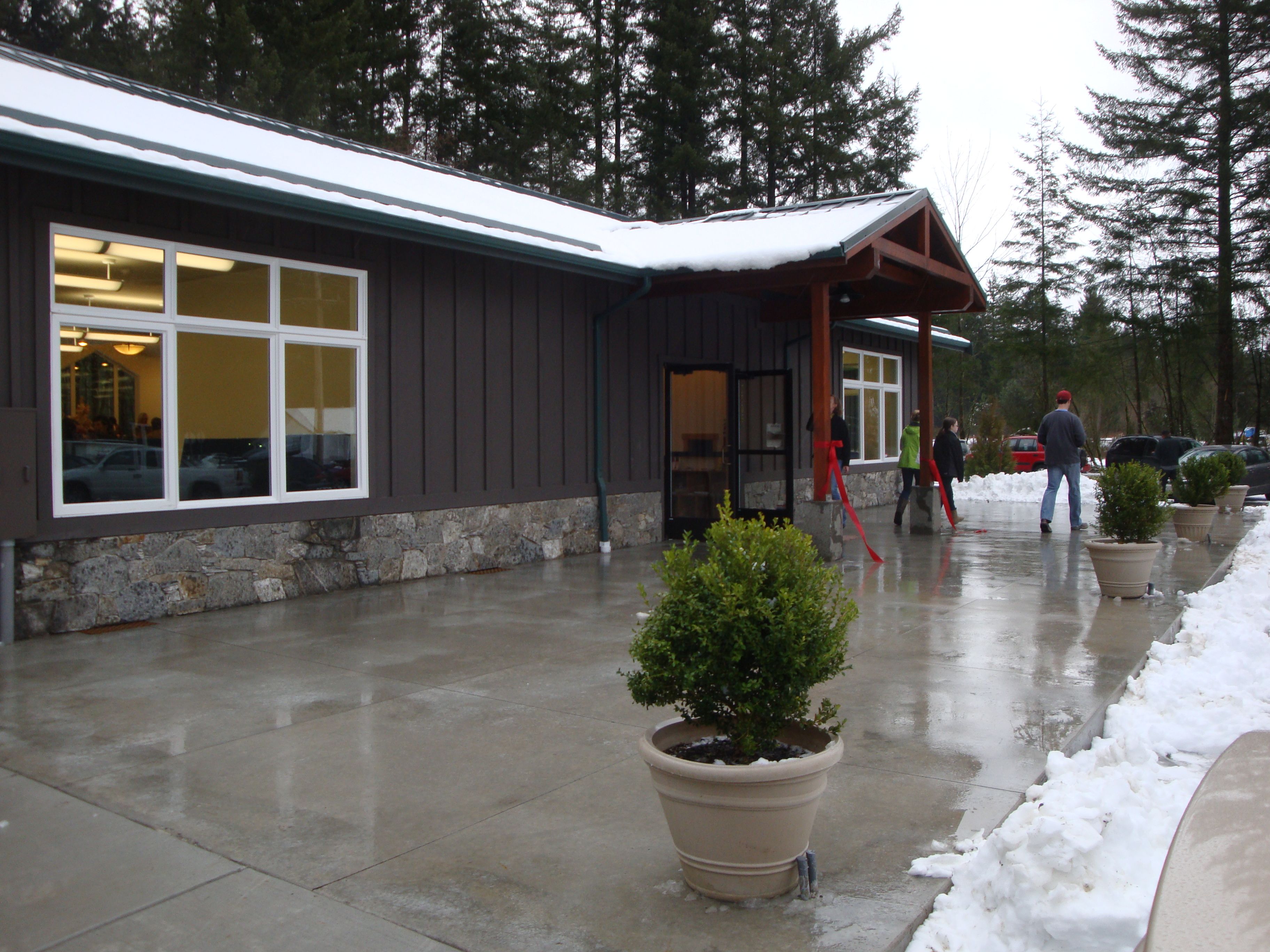 A community built library in Kendall, Washington