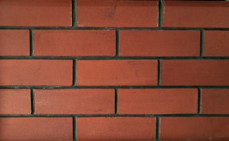Terracotta - Precision Press™ - Smooth Deep Red Brick Tile Flexible Brick Tile & Exposed Terracotta Panel - UrbanClay India