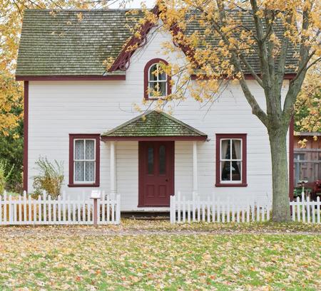 House in the fall