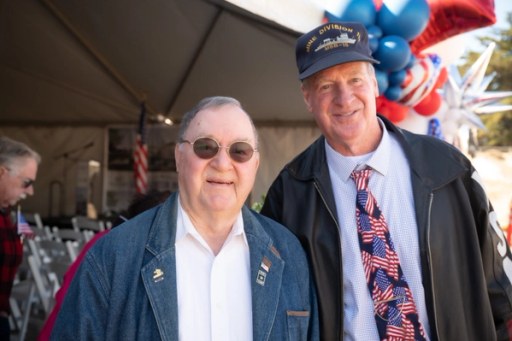 The Lightfighter Village wall raising at Fort Ord
