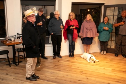 Guests enjoying the afternoon at Twisted Roots Winery during Sip, Savor, & Salute