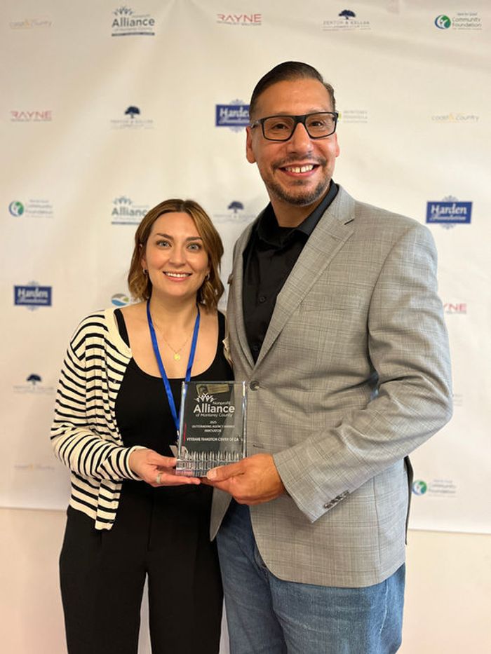 VTC accepting the 2025 Outstanding Member Award