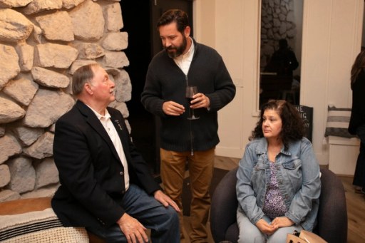 Guests enjoying the afternoon at Twisted Roots Winery during Sip, Savor, & Salute