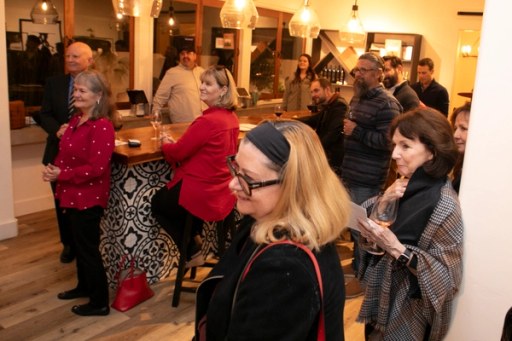 Supporters gathered for Sip, Savor, & Salute, hosted by The Heinrich Team