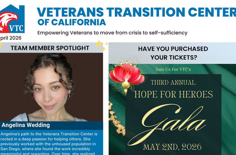 VTC April 2026 newsletter cover