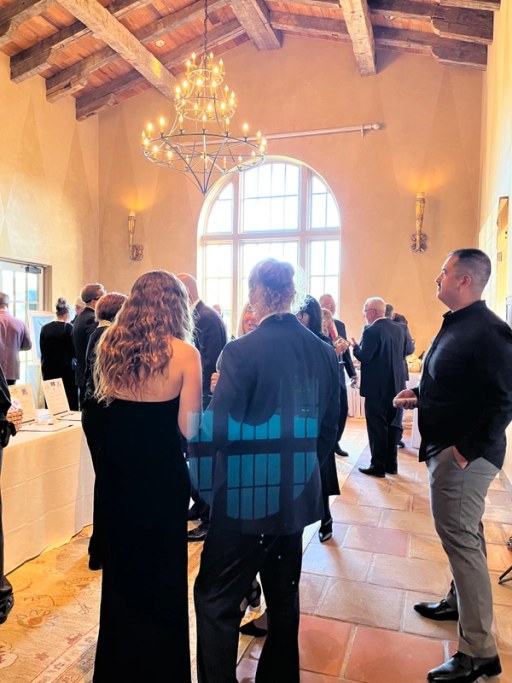 Supporters raising a glass for the VTC mission at the Hope for Heroes Gala