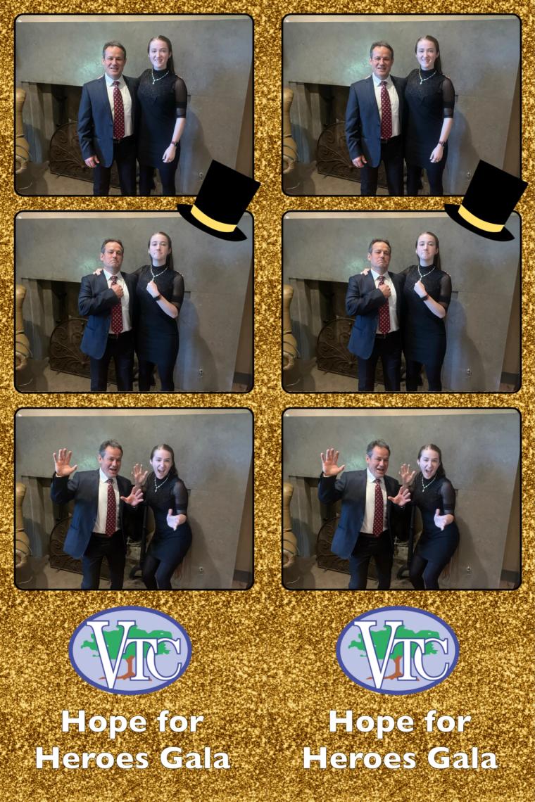 A toast to the mission during the 2024 Hope for Heroes Gala
