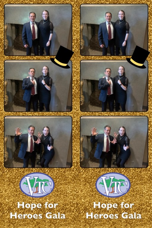 A toast to the mission during the 2024 Hope for Heroes Gala