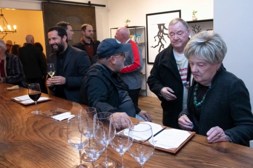 Supporters raising a glass for the VTC mission at Sip, Savor, & Salute