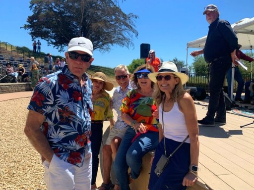 Guests at the Celebration of Freedom taking in the day's festivities