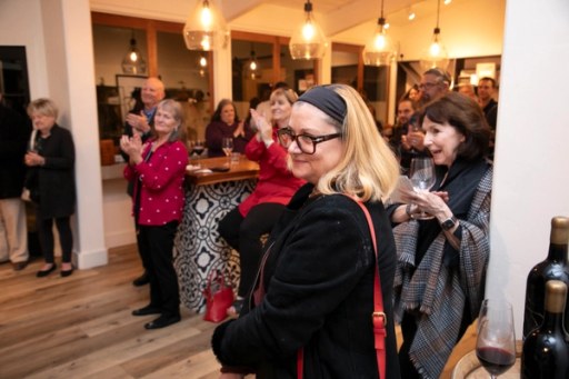 Supporters gathered for Sip, Savor, & Salute, hosted by The Heinrich Team