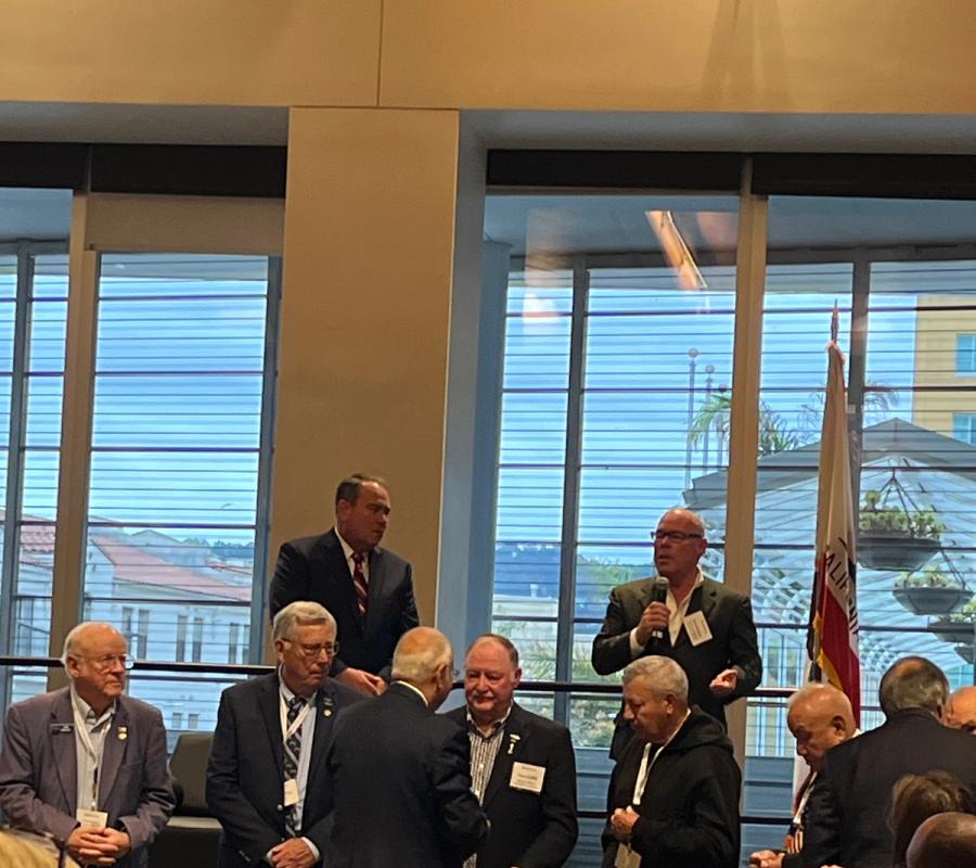 Honoring Vietnam veterans at a Monterey ceremony