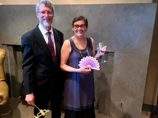 A toast to the mission during the 2024 Hope for Heroes Gala