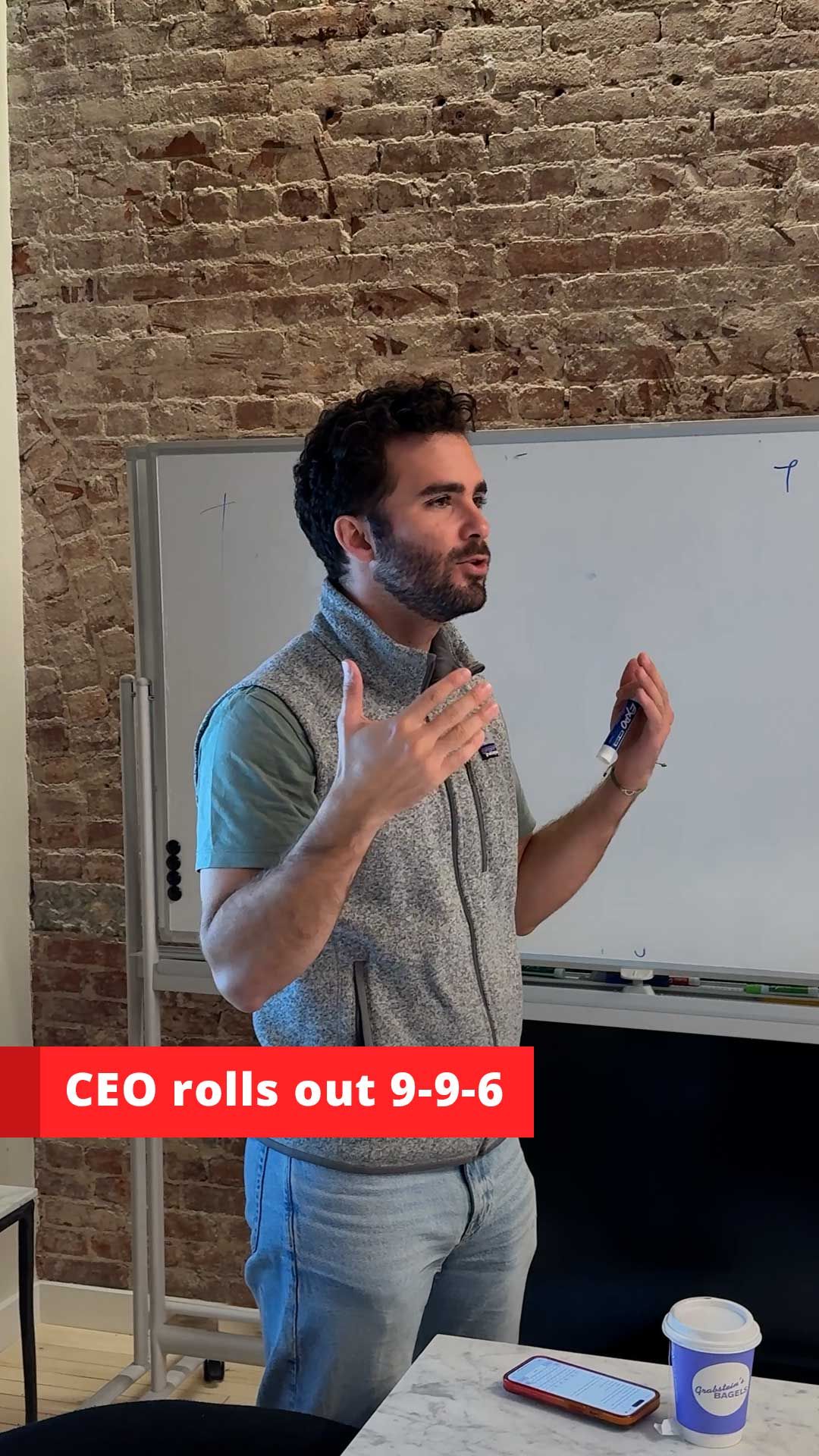 CEO trying to implement 9-9-6