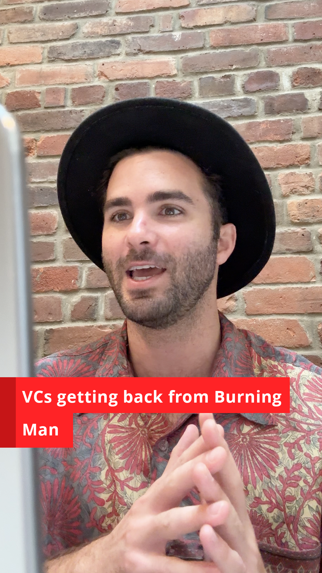 VCs getting back from Burning Man 