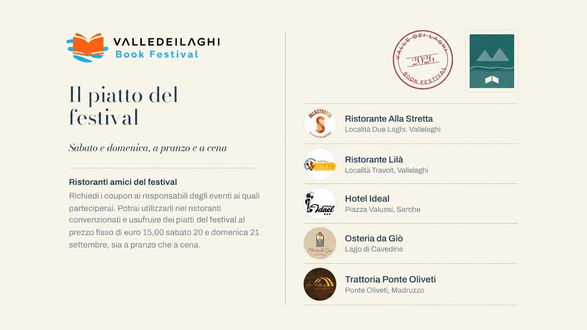 Ristoranti amici del festival