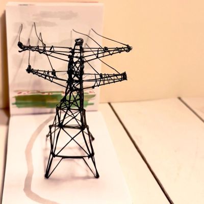 High-voltage power line