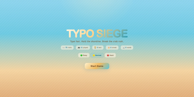 What I Learned Building TYPO SIEGE in Canvas and TypeScript