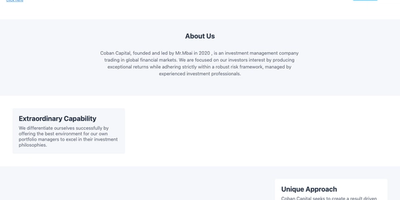 Coban Capital