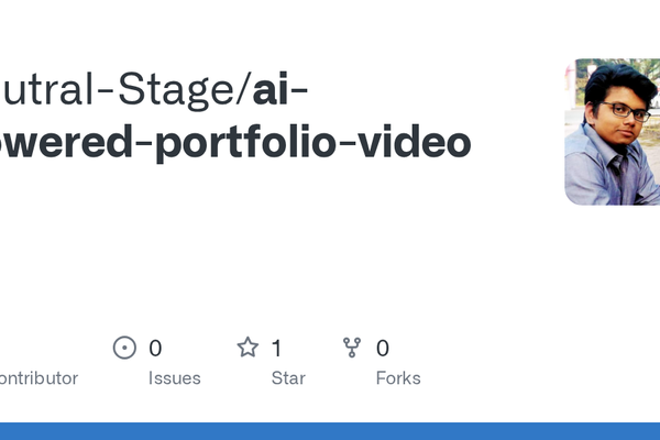 AI-Powered Portfolio Video