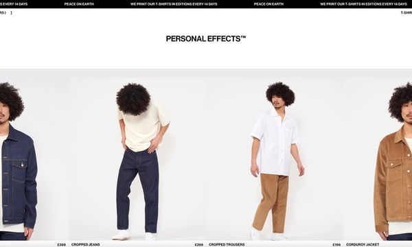Personal Effects london