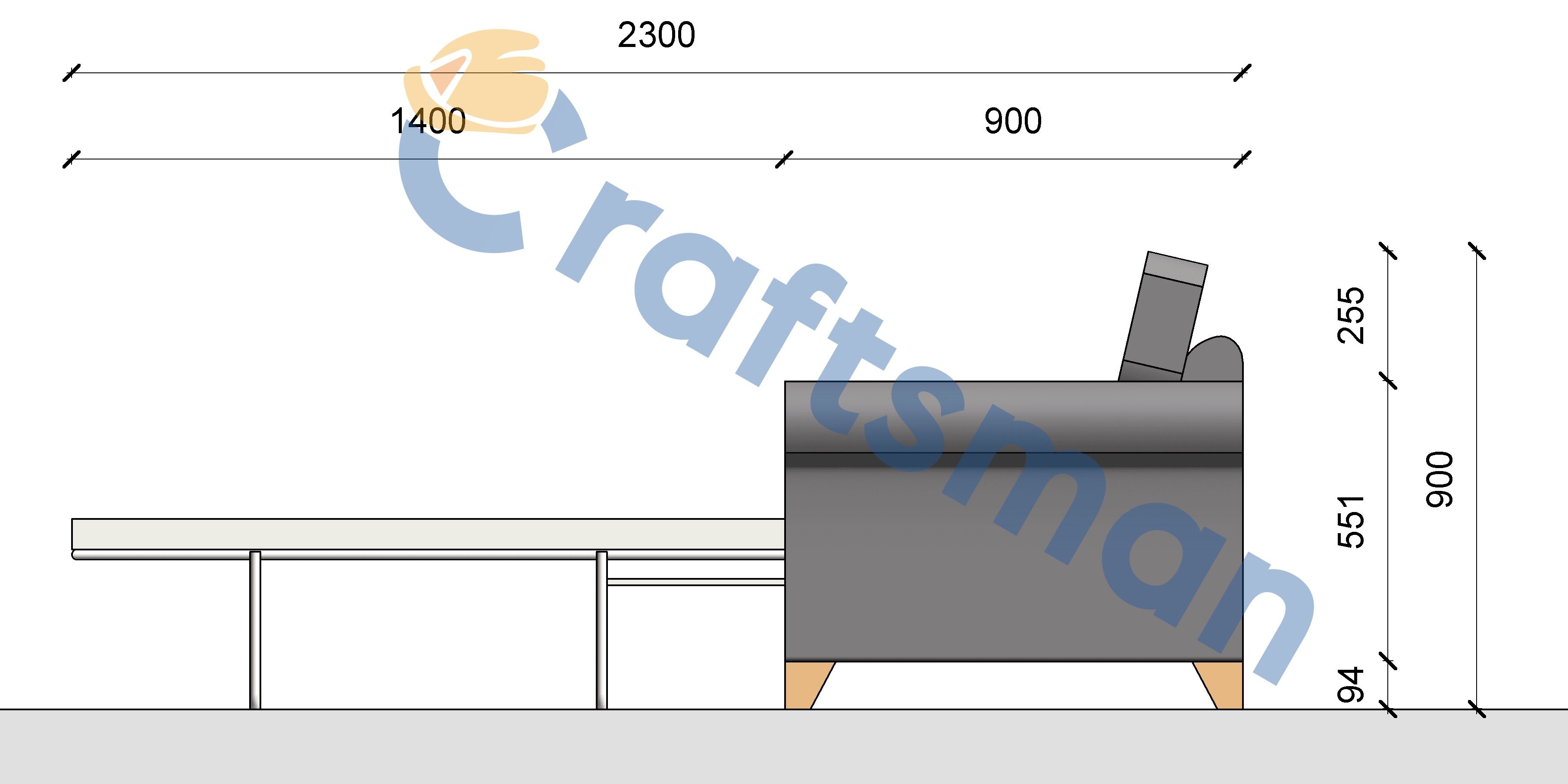 BIM Family Creation (Sofas)