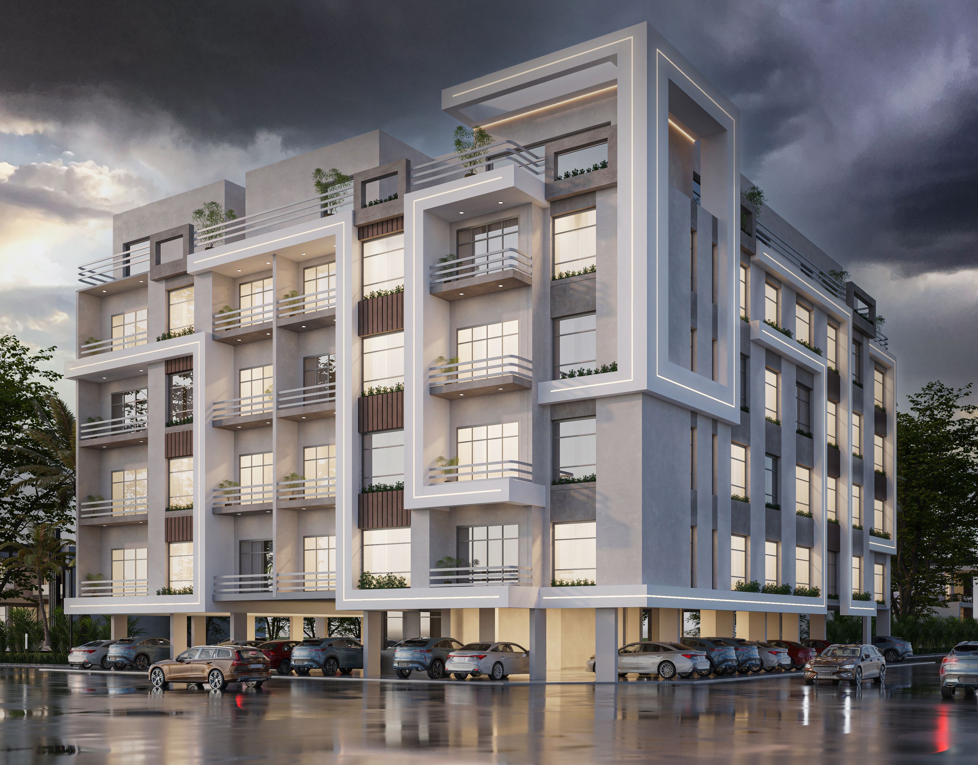 Apartment Building
