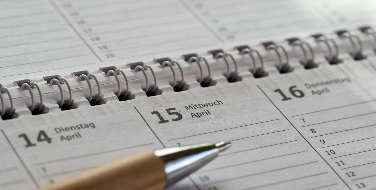 Kalender, Kugelschreiber