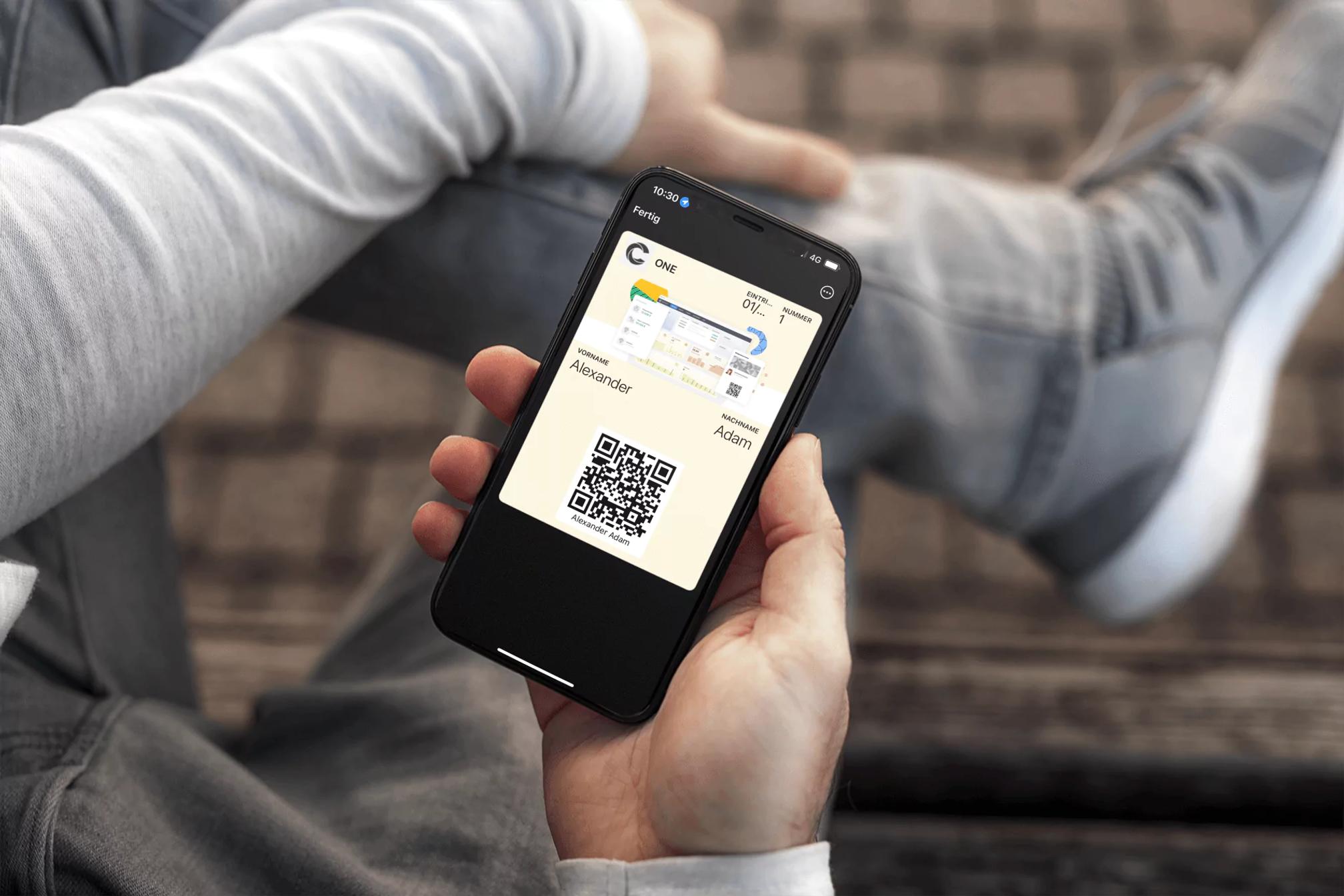 Digitaler Ausweis Verein Handy