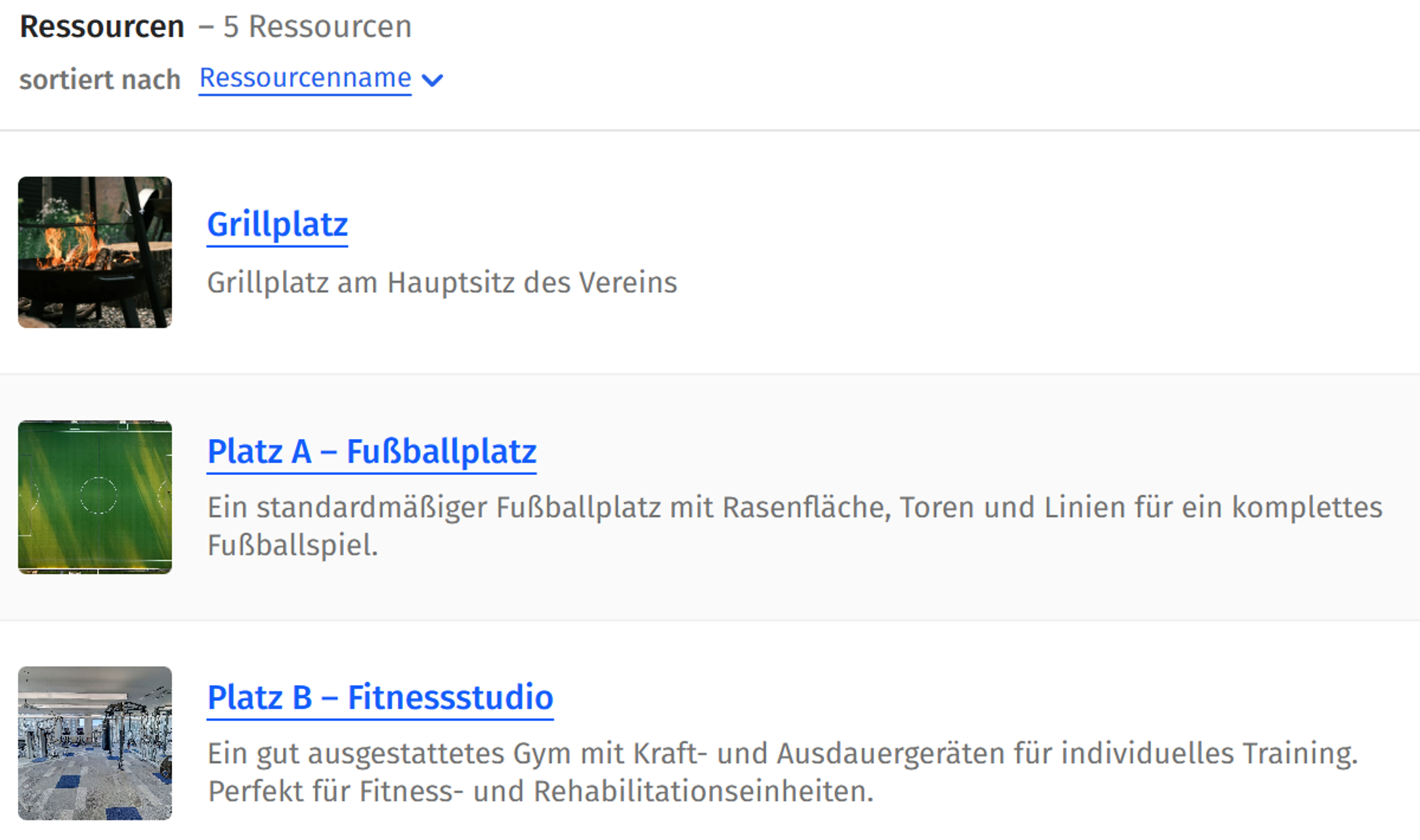 Resourcenverwaltung