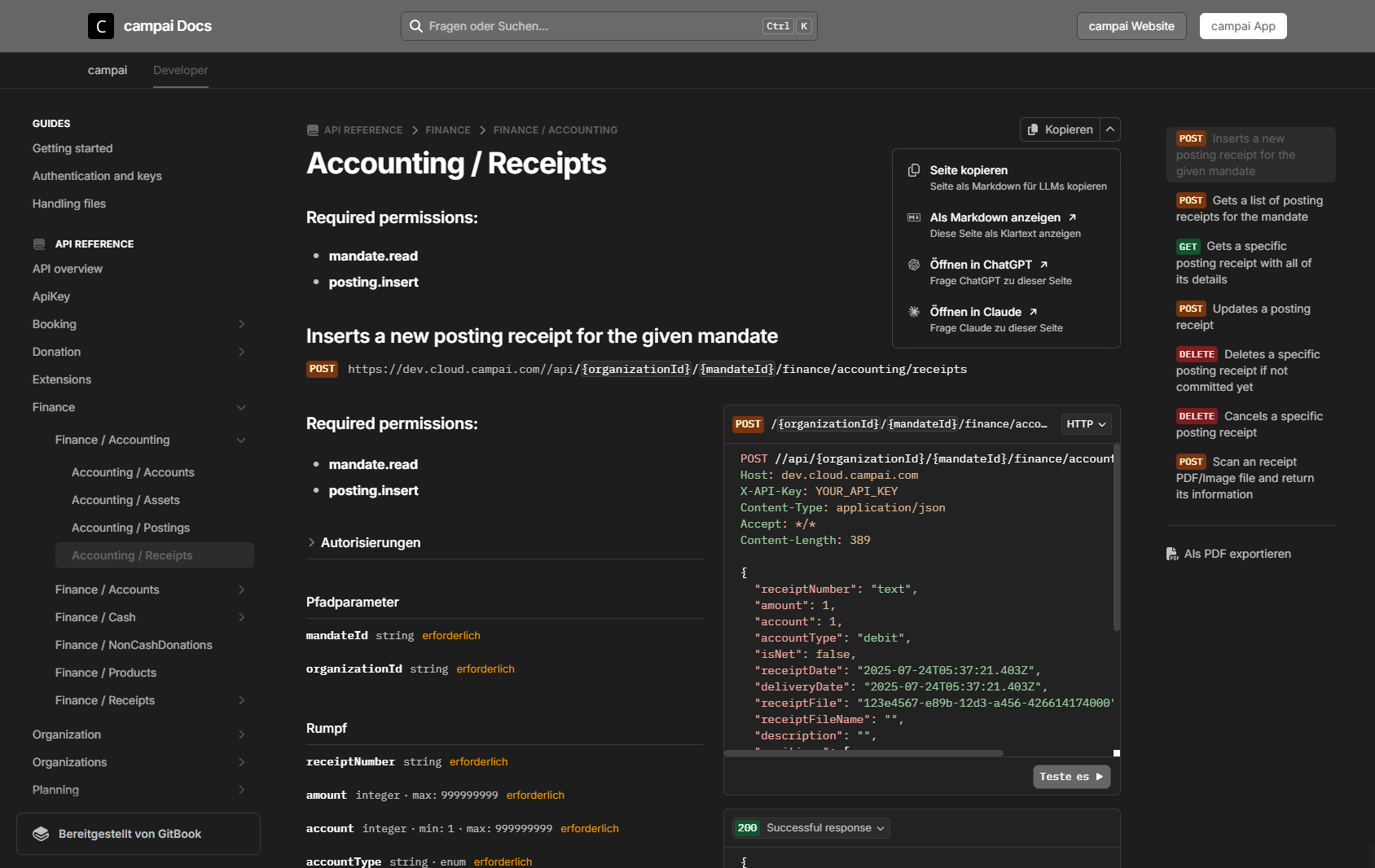 campai API Documentation