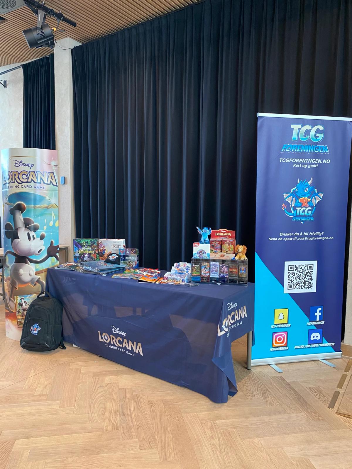 TCGF stand