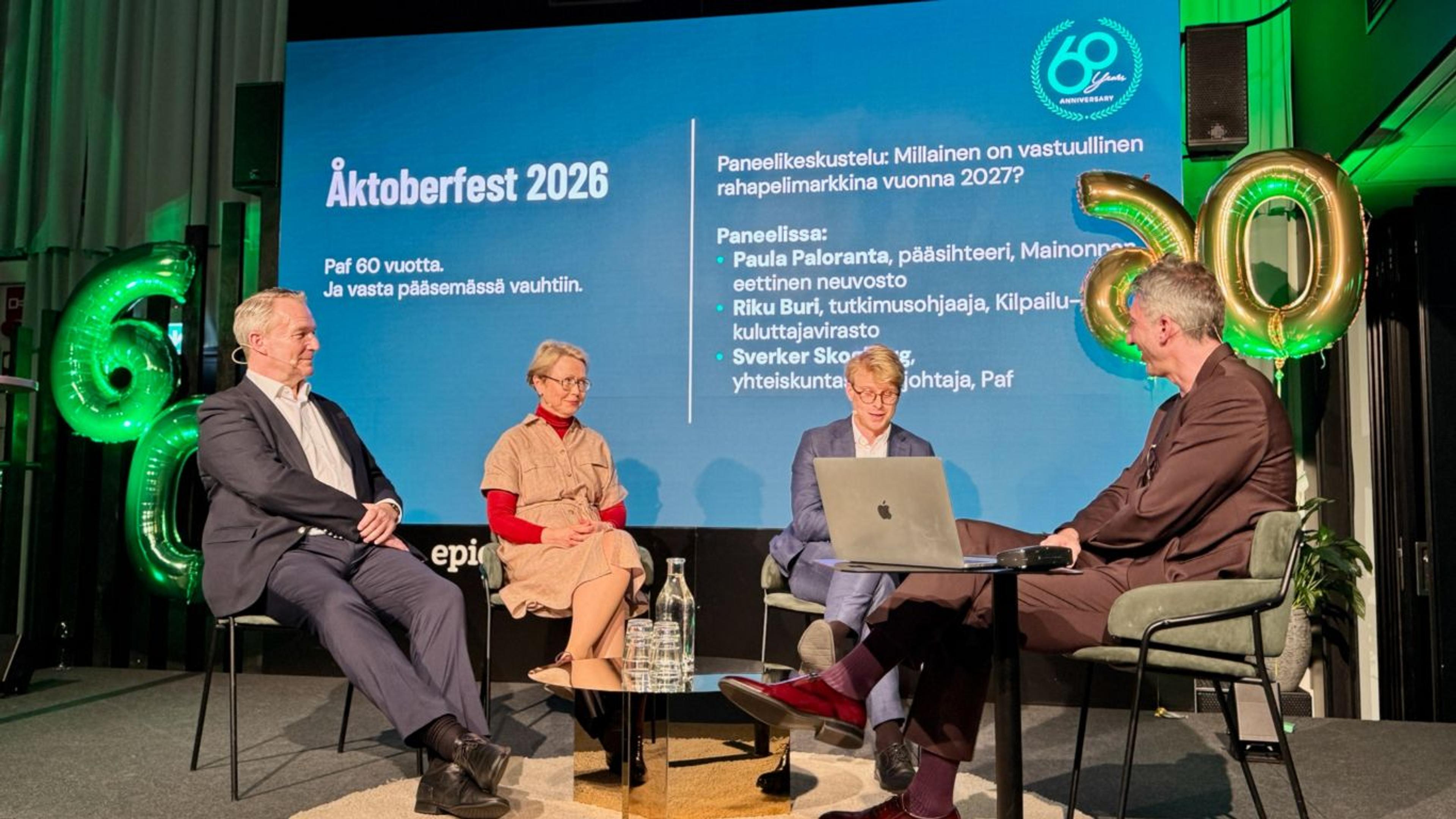 Sverker Skogberg, Paula Paloranta & Riku Buri - Paf event in Helsinki 2026